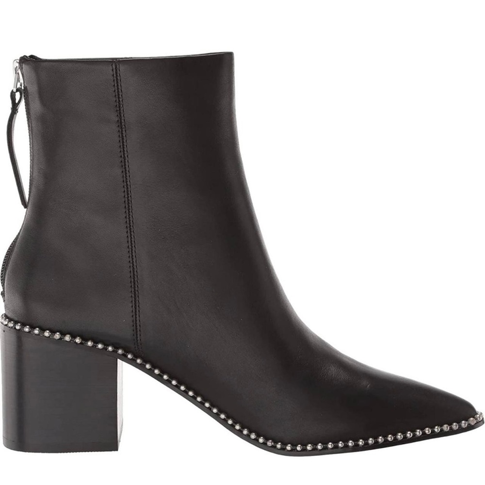 Steve Madden women’s leather heel boot size 7